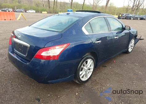2009 Nissan Maxima 3.5 Sv z USA, uszkodzony, nr VIN 1N4AA51E69C834347